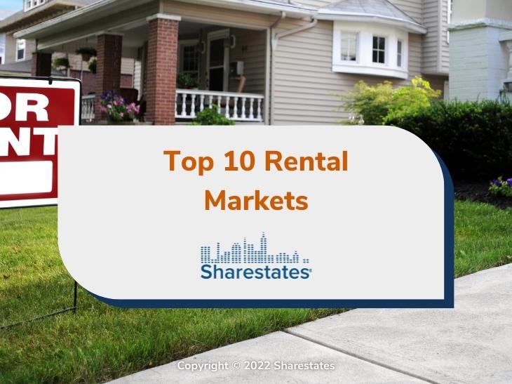 Featured: For Rent sign in front of home - Top 10 Rental Markets