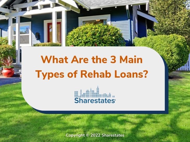 Featured: Residential house exterior with curb appeal - What are the 3 main types of Rehab Loans?